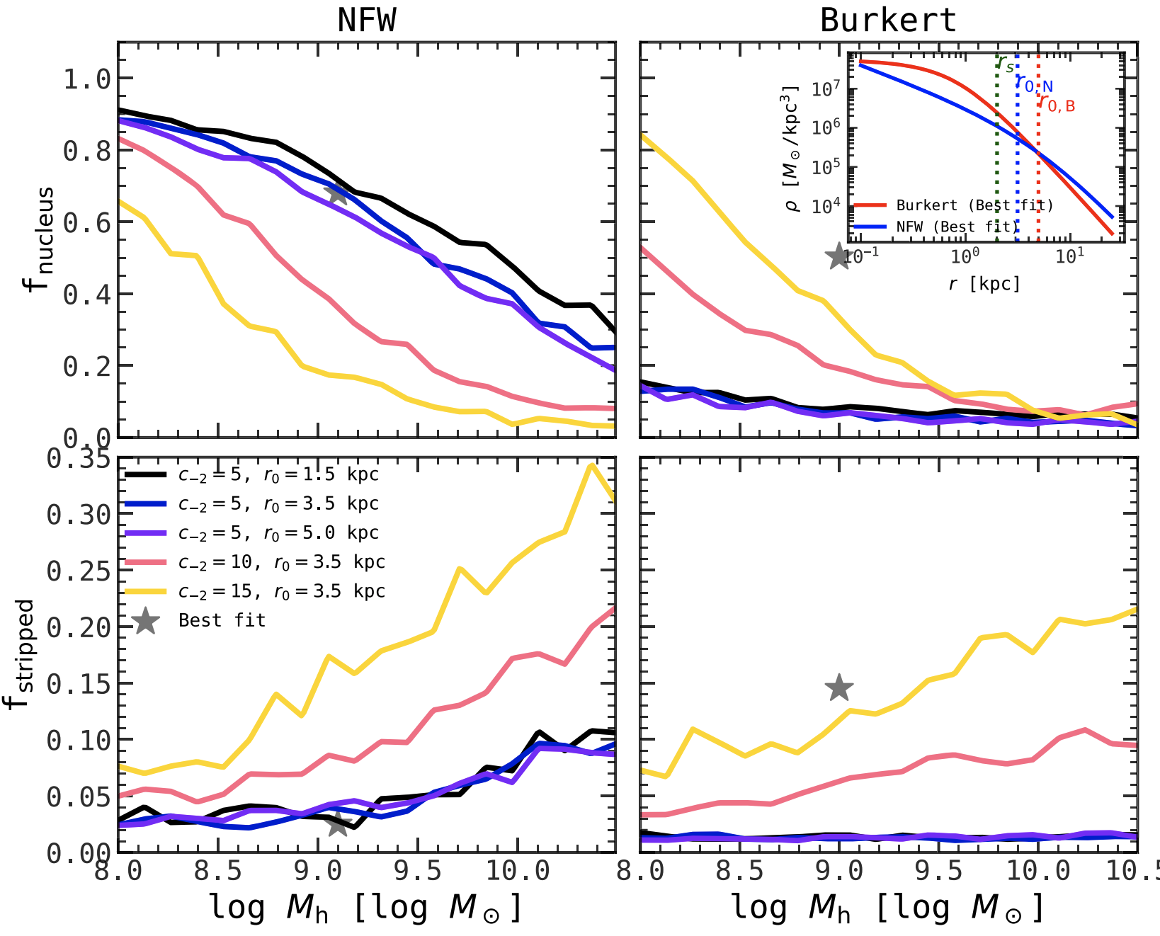 Nuclear star cluster fraction